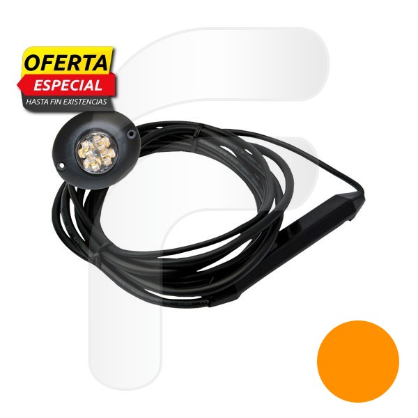 LUZ ESTROBOSCÓPICA LED R65 TORNILLOS 10/30V 55 MM FA101446